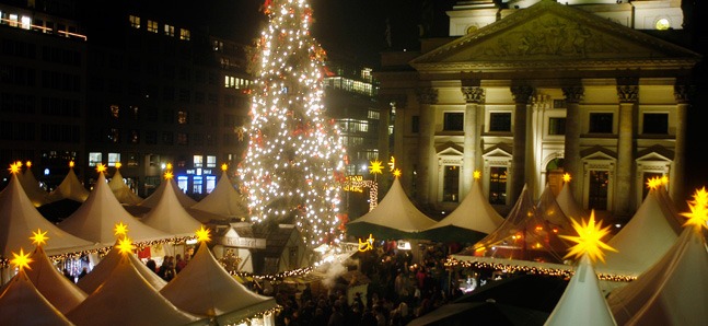 ヨーロッパのクリスマスマーケット