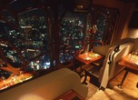 東京ドームホテル43階『アーティスト カフェ』バルコ ニー