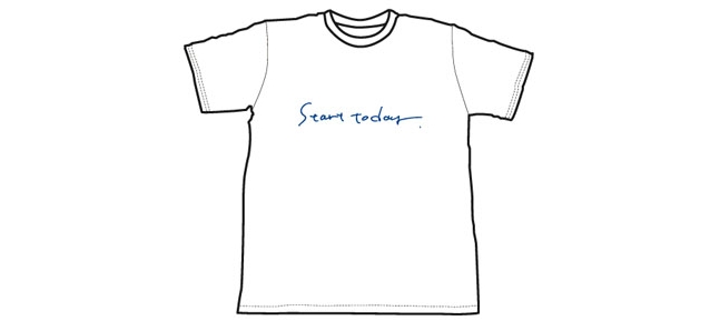 チャリティーTシャツギャラリー