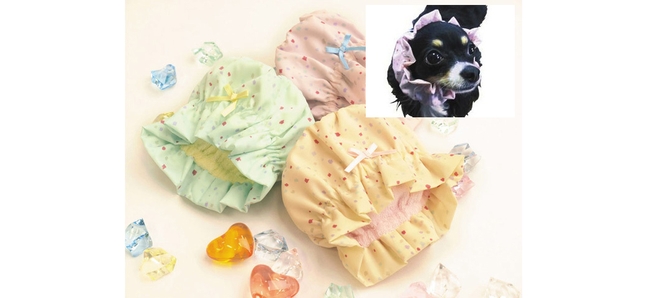 Shopping for your dog, Japan style: Shower cap