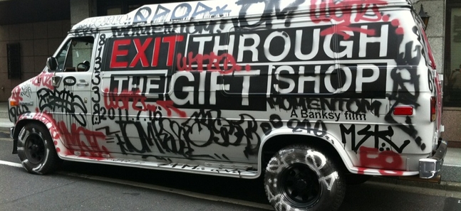 Photo of the day: Banksy van gets a makeover 