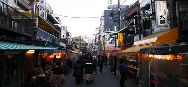 Asakusa's Hoppy Street - home of the best straight-up stew in town