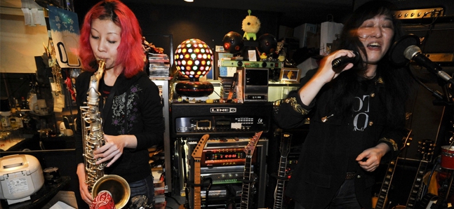 At home in Tokyo’s snack bars