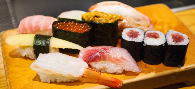 Best standing-only sushi in the city