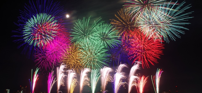 Tokyo fireworks 2014