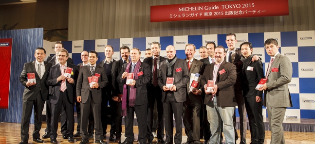 Michelin Guide 2015 in 3 minutes