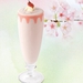 Lindt White Chocolate Sakura Ice Drinks