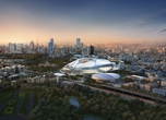 Stadium design by Zaha Hadid Architects